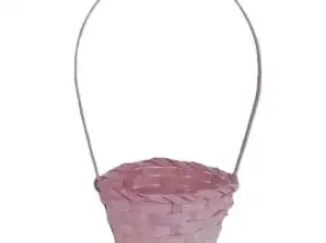 Bambus Flor. Antikrosa 66 38 A/PINK D13 H9 5/29cm