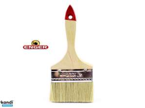 Bürste Holzgriff 4'' eng 126