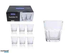 Casablanca Glas Glas 150ml 6 Stück