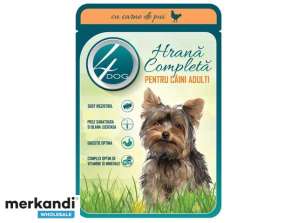 4DOG Nassfutter für Hunde 100g Huhn
