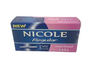Tampon Regular ''Nicole'' 8er Pack Normal
