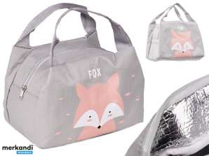 Sac isotherme pour le déjeuner petit-déjeuner isolant rose renard