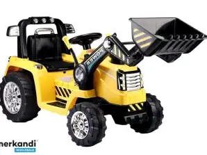 Akutoitega traktor ZP1005 kollane
