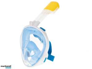 Masque de snorkeling entièrement pliable S/M bleu