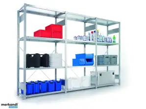 Etagenregal BASIC Komplettset 2.000 x 1.000 x 600 mm - 150 kg