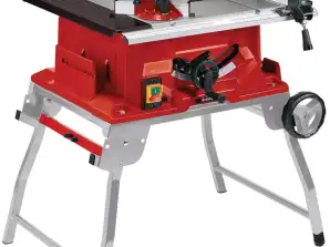 Table saw power tool over stock