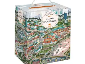 Puzzle Stadt Warschau 1000 Teile