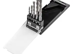 Bohrer-Set aus gehärtetem Beton: 4.5.6.8.10 mm. 5-tlg.