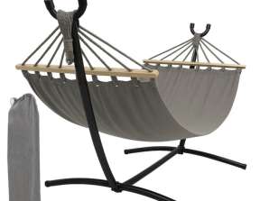 Havehængekøje 200x150cm Gardlov med Ramme 25466