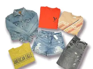 American Eagle Wholesale store stock apparel 300pcs.