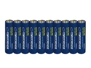 EZB115 Esperanza Alkaline Batterien aaa 10 Stück Multipack