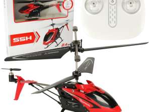 Hélicoptère télécommandé pour télécommande RC SYMA S5H 2.4GHz RTF Rouge