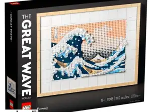 Blocchi da costruzione art 31208 hokusai grande onda