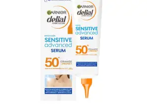 Garnier sérum de protección solar 125ml. Factor 50 sensitive expert.