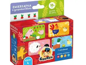 Puzzle pre pár hospodárskych zvierat