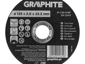 Trennscheibe. Korund für Beton 125 x 2,0 x 22,2 mm. 41 C46 R BF