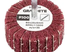 Monteret moppe 60 x 25 x 6 mm. P100