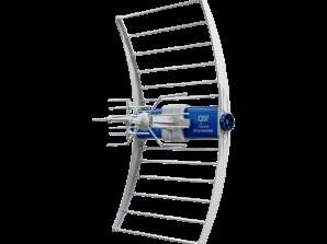 Antenne TV DVB T/T2 ASR Classic 5G PROTECTED 2023 avec alimentation ZZA 7 Telkom Telmor