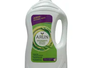 Arun Detergente Gel 4 L – 60 Lavados con Aloe Vera