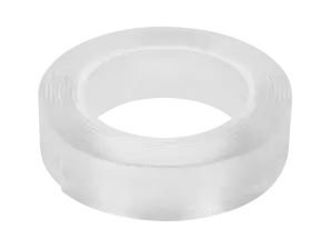 Rebel dvipusė nano montavimo juosta pakartotinai naudojama 2 mm x 30 mm x 3 m skaidri