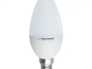 ELL144 Ampoule LED C37 E14 4W Esperanza