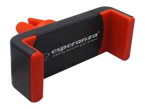 EMH117KR Esperanza Car Phone Holder vamp black and red
