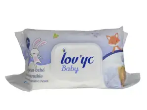 Lov'yc wipes 120 u. Baby sensitive cream