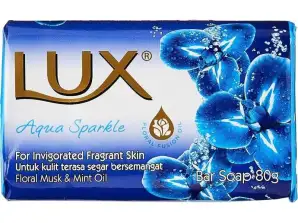Lux Jabón en Barra 80 g – Aqua Sparkle, Frescura y Suavidad Diaria