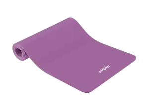 Tappetino per yoga esercizi pilates fitness 183x61cm spessore 6mm materiale TPE viola REBEL ACTIVE