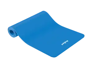 Tappetino yoga per esercizi 183x61 cm spessore 6mm materiale TPE blu REBEL ACTIVE