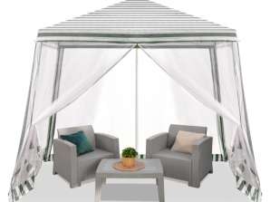 Gazebo gazebo bianco 3X3m