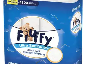 PUHASTI TOALETNI PAPIR 3 PLASTI 40 ROL ULTRA MEHKI 4800 LISTOV - Ustvarjamo lastne blagovne znamke !