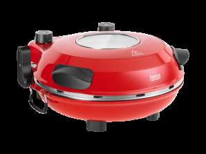 TEESA SUPREME forno per pizza 1200 W 32 cm finestra rimovibile controllo pietra due riscaldatori