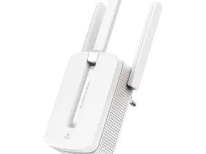Repreater wireless signal booster MW300RE V3. 300 Mbps. 802.11n/g/b. 3 antennas / MERCUSYS