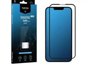 Verre de protection MyScreen DIAMOND GLASS LITE edge FULL GLUE noir Apple iPhone 13 Mini 5.4