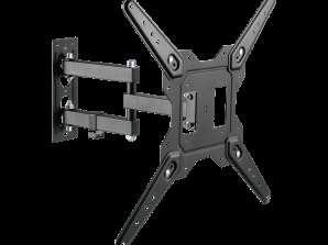 Soporte de pared Kruger&Matz para TV LED de 23 a 55 pulgadas negro con ajuste vertical y horizontal