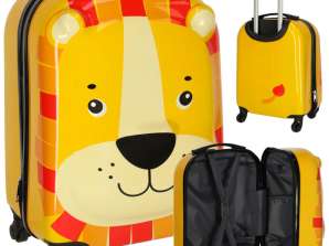 Valigia da viaggio per bambini bagaglio a mano su ruote leone