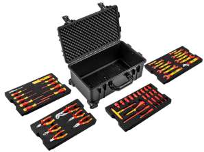 Servicekoffer elektricien 52 stuks