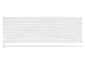 Colliers de serrage EXTREME 2,5 × 80 mm blanc 100 pcs.