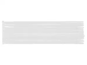 Colliers de serrage EXTREME 7.6 × 300 mm blanc 50 pièces