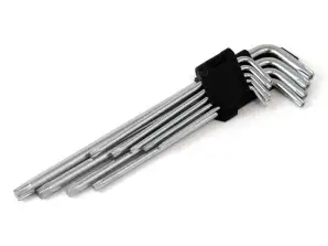 Lange Torx-Schlüssel 230 mm 9 Stück tkl amio 01039