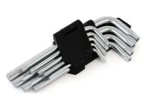 Korte TORX Sleutels CRV 9 st. Amio 01040