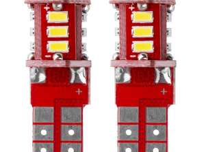 LED izzók standard T10 W5W 21XSMD 3014 12V AMIO 01093