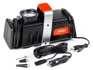 Compresseur de voiture pompe 12v 230v acomp 02 amio 01134
