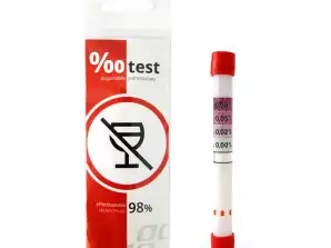 Engangs test for alkoholinnhold alkotester amio 01160