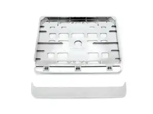 Chroom Kentekenplaat Houder Motorfiets Amio 01167