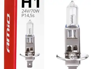Halogenpære h1 24v 70w amio 01482