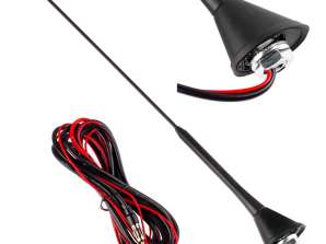 Autoantenne 40 cm mit Verstärker ant08 amio 01511