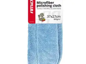 Mikrofiberklut for bilpolering 37x27 cm 800g/m2 amio 01620