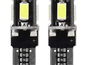 LED lampen Canbus 5smd 5730 t10 w5w wit Amio 01628